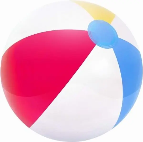 Bestway Bestway BEACH BALL Надуваема топка, бяло, размер