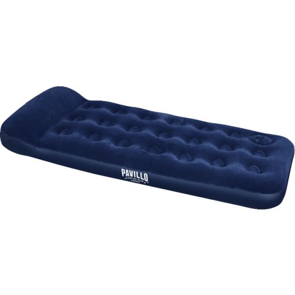 Bestway Bestway EASY INFLATE FLOCKED AIR синьо  - Надуваемо легло - единично Bestway