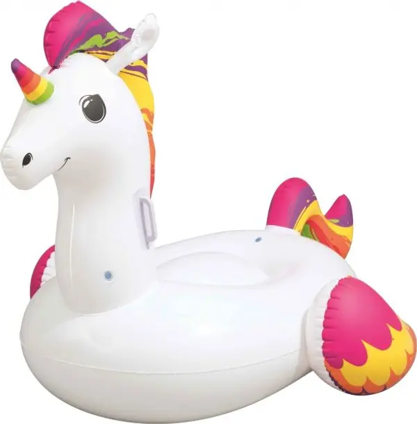 Bestway Bestway FANTASY UNICORN RIDER Надуваем кон, бяло, размер