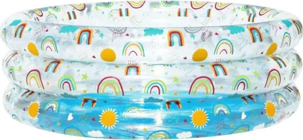 Bestway Bestway RAINBOW SPLASH PLAY POOL Надуваем басейн, прозрачно, размер