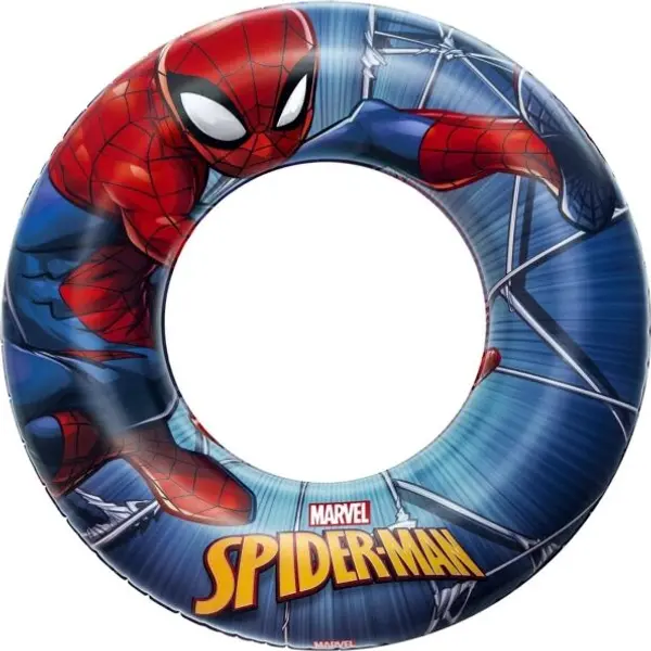 Bestway Bestway SPIDERMAN SWIM RING Надуваем  пояс, синьо, размер