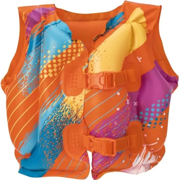 Bestway Bestway SWIM VEST Надуваема жилетка за плуване, оранжево, размер