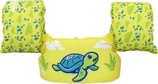 Bestway Bestway SWIM VEST TURTLE Плувна жилетка с ръкавели, жълто, размер
