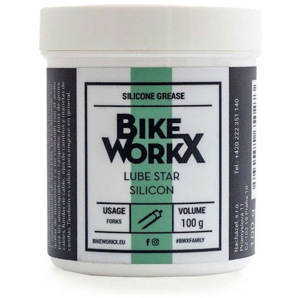 Bikeworkx Bikeworkx LUBE STAR SILICON 100 g Силиконова паста, , размер os