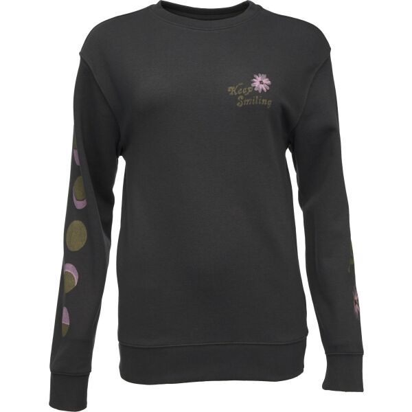 Billabong Billabong AFTER SURF Дамски суитшърт, черно, размер