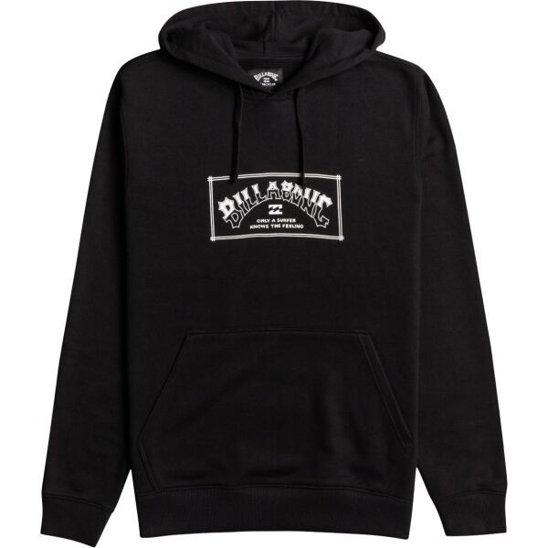 Billabong Billabong ARCH PRINT PO Мъжки суитшърт, черно, размер