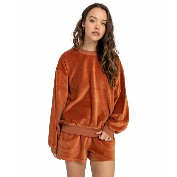 Billabong Billabong BEACH PICNIC Дамски суитшърт, кафяво, размер