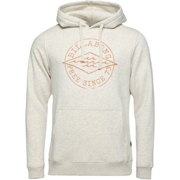 Billabong Billabong BIG DAVE PO Мъжки суитшърт, бяло, размер