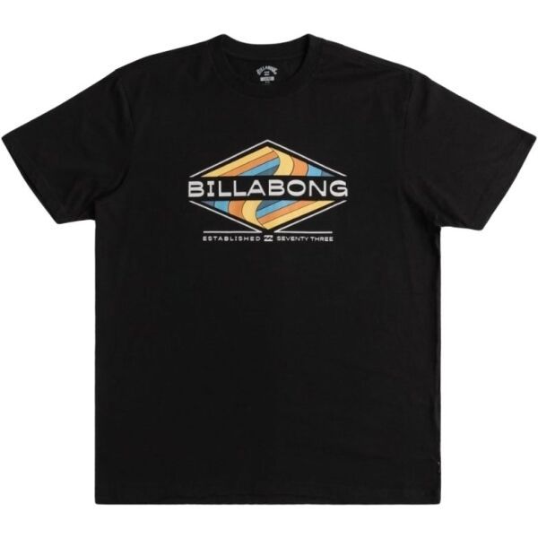 Billabong Billabong THE BAY SS Мъжка тениска, черно, размер
