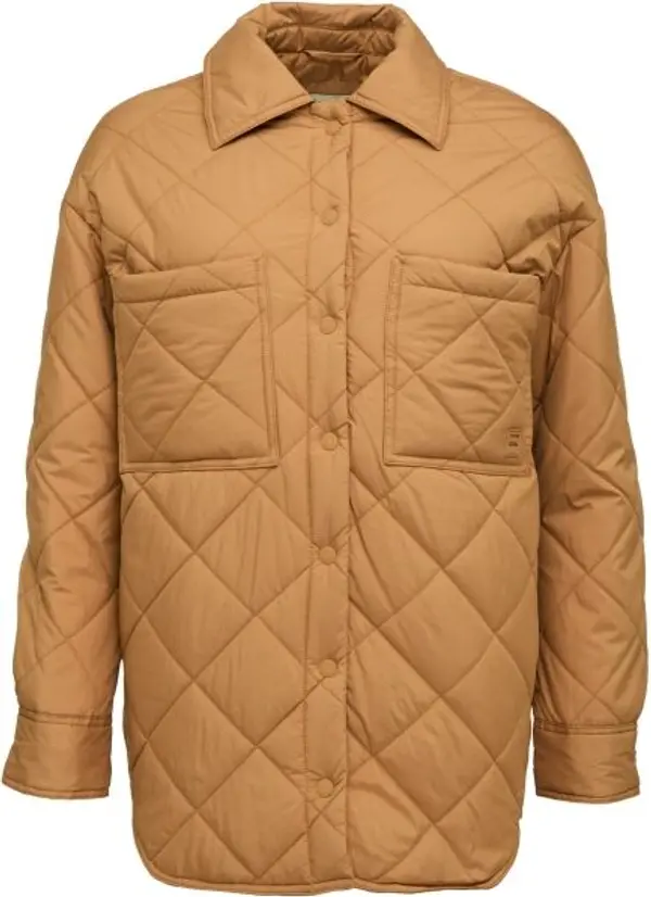 Billabong Billabong TRANSPORT SHACKET Дамско пухено яке, кафяво, размер