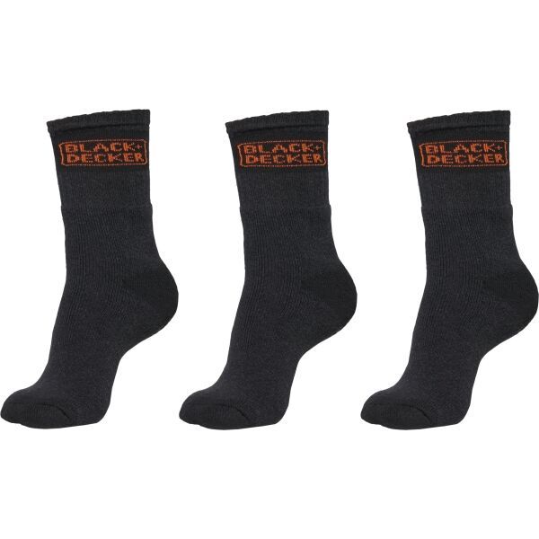 BLACK & DECKER BLACK & DECKER SOCKS TECH Мъжки чорапи, тъмносиво, размер