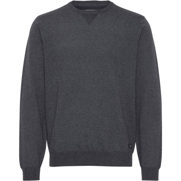 BLEND BLEND BHBRUTON Мъжки пуловер, тъмносиво, размер