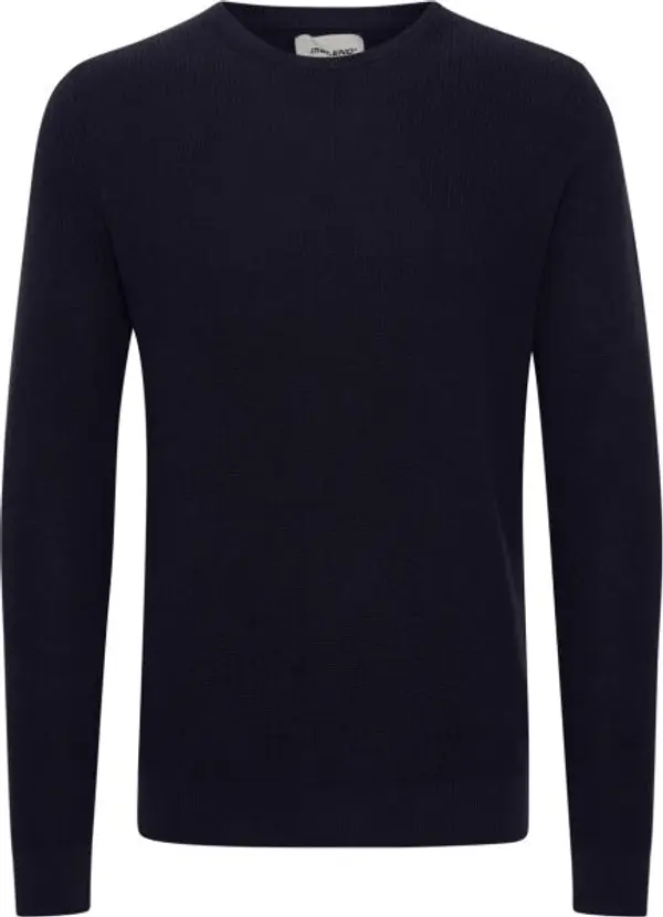 BLEND BLEND BHCODFORD CREW NECK KNIT NOOS Мъжки пуловер, черно, размер XXXL
