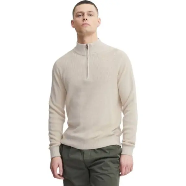 BLEND BLEND BHCODFORD Мъжки пуловер, бежово, размер