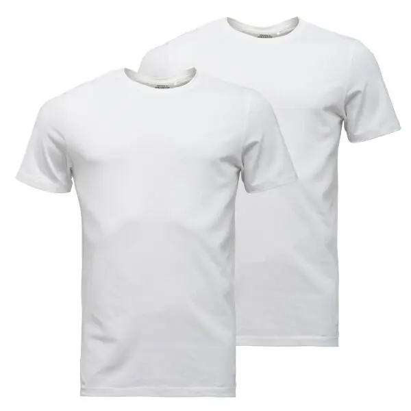 BLEND BLEND BHDINTON CREW NECK TEE 2-PACK Мъжка тениска, бяло, размер