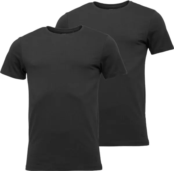 BLEND BLEND BHDINTON CREW NECK TEE 2-PACK Мъжка тениска, черно, размер
