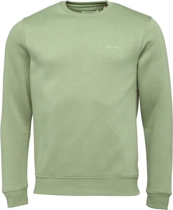 BLEND BLEND BHDOWNTON CREW NECK SWEAT NOOS Мъжки суитшърт, светло-зелено, размер