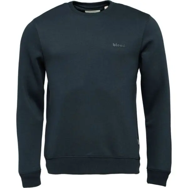 BLEND BLEND BHDOWNTON CREW NECK SWEAT NOOS Мъжки суитшърт, тъмносин, размер