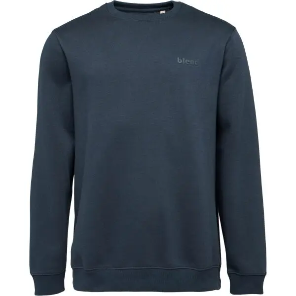 BLEND BLEND BHDOWNTON CREW NECK SWEAT NOOS Мъжки суитшърт, тъмносин, размер XXXL