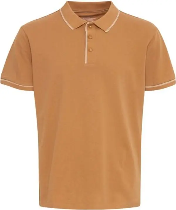 BLEND BLEND BHELWOOD Мъжка  тениска с яка, оранжево, размер