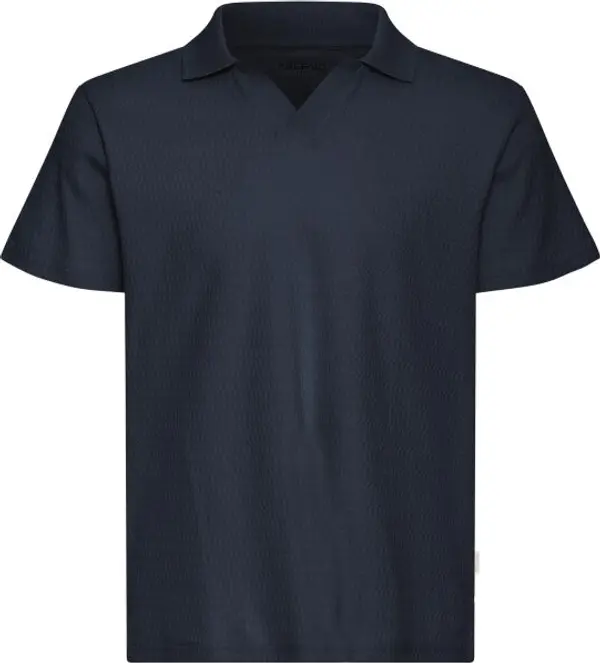 BLEND BLEND BHESWIN Мъжка поло тениска, тъмносин, размер 4XL