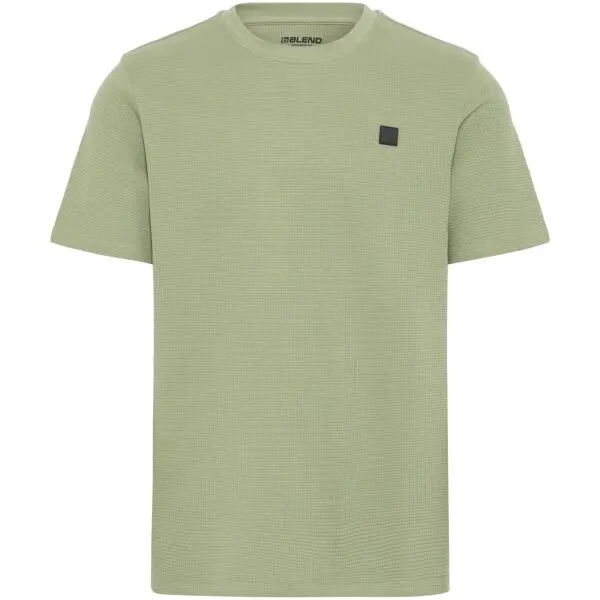 BLEND BLEND BHFILLIP Мъжка тениска, светло-зелено, размер