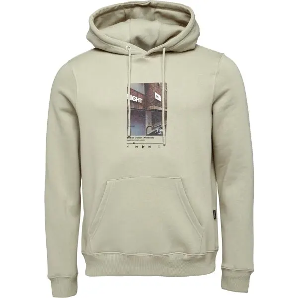 BLEND BLEND BHISTVAN Мъжки суитшърт с качулка, бежово, размер