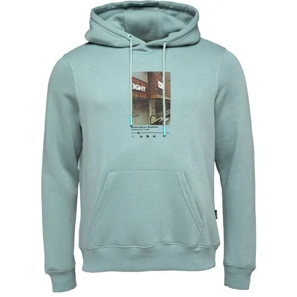 BLEND BLEND BHISTVAN Мъжки суитшърт с качулка, светлосиньо, размер
