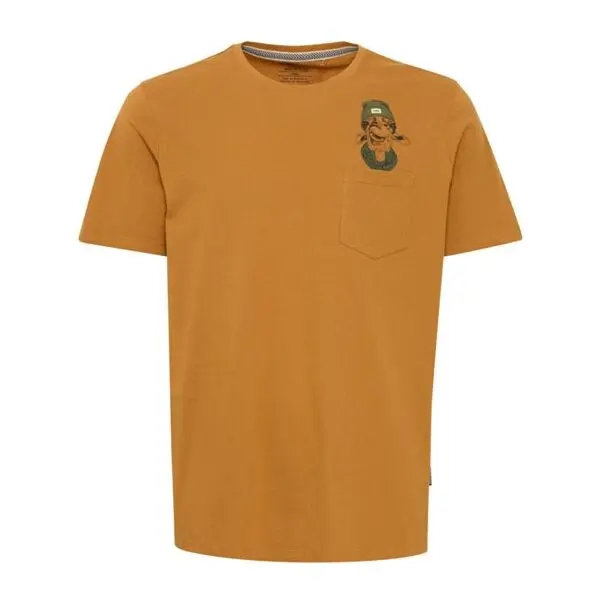 BLEND BLEND BHJABU Мъжка тениска, оранжево, размер
