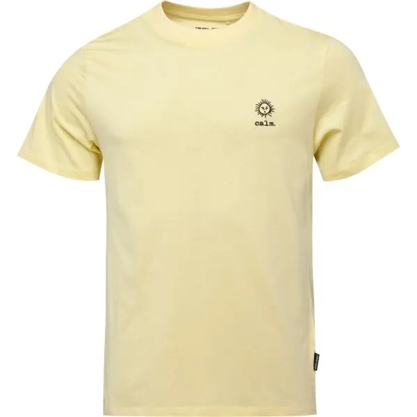 BLEND BLEND BHJANUS Мъжка тениска, жълто, размер