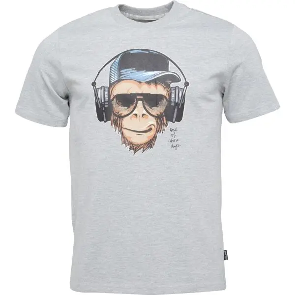 BLEND BLEND BHJAVOR Мъжка тениска, сиво, размер