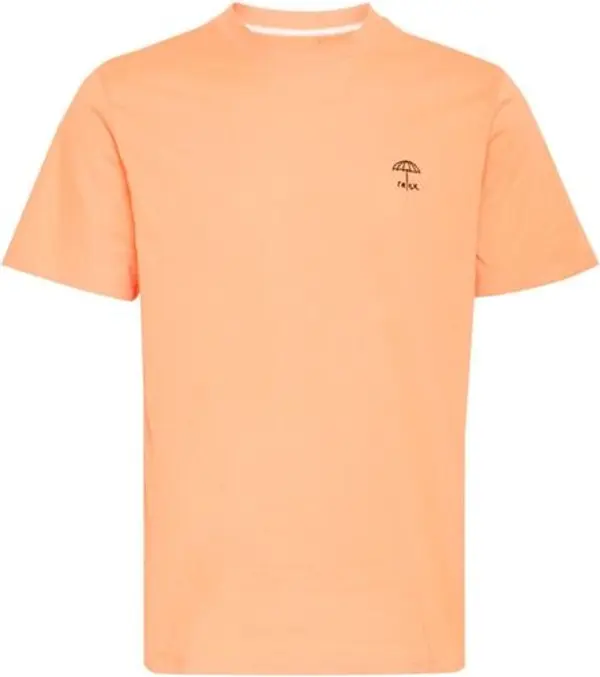 BLEND BLEND BHJENS Мъжка тениска, оранжево, размер