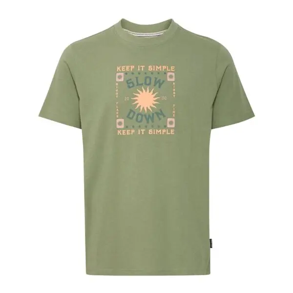 BLEND BLEND BHJOEY Мъжка тениска, khaki, размер