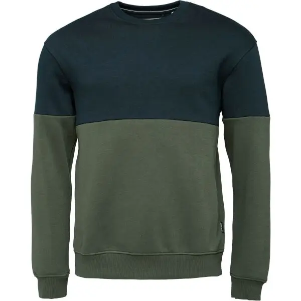 BLEND BLEND BHJUTAR Мъжки суитшърт, khaki, размер