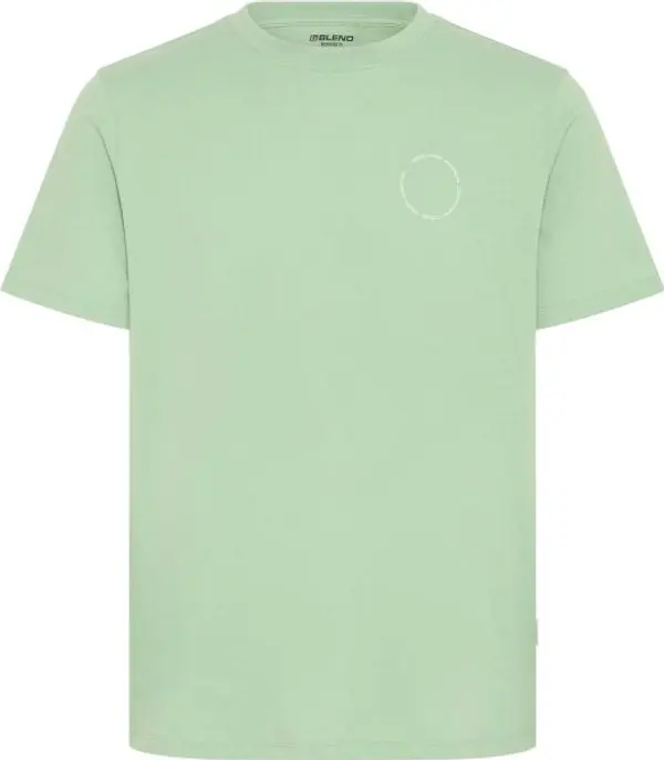 BLEND BLEND BHKAIN Мъжка тениска, светло-зелено, размер