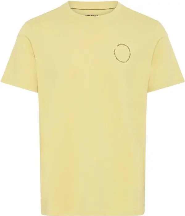 BLEND BLEND BHKAIN Мъжка тениска, жълто, размер