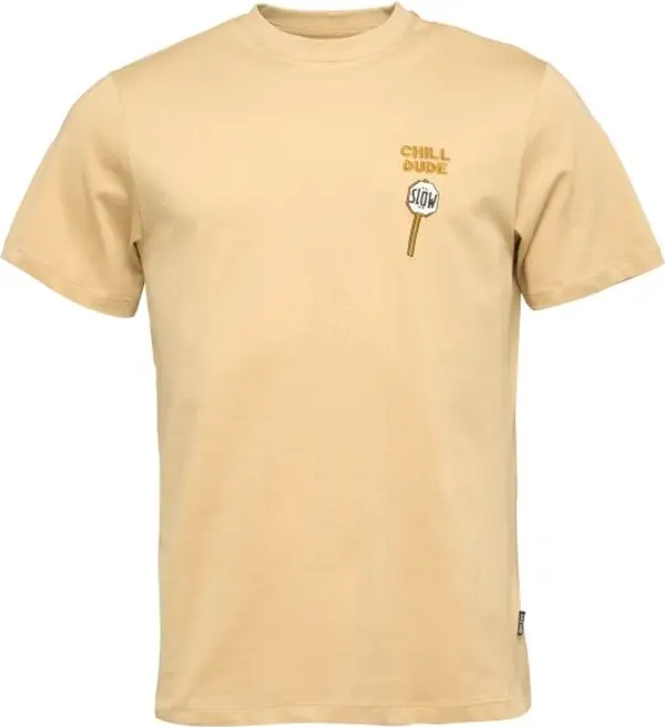 BLEND BLEND BHKAMERON Мъжка тениска, кафяво, размер