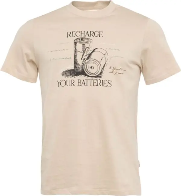 BLEND BLEND BHKENT Мъжка тениска, бежово, размер XXXL