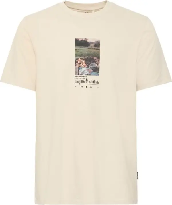 BLEND BLEND BHKIAM Мъжка тениска, бежово, размер