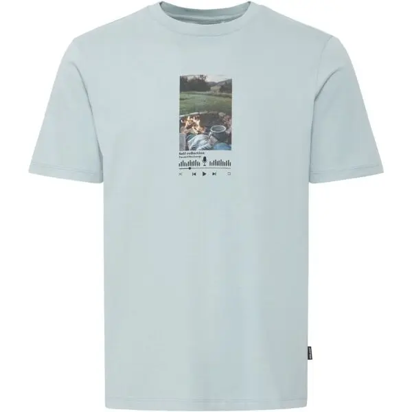 BLEND BLEND BHKIAM Мъжка тениска, светлосиньо, размер