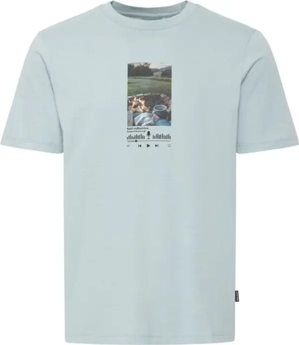 BLEND BLEND BHKIAM Мъжка тениска, светлосиньо, размер