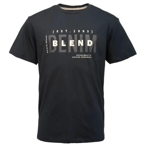 BLEND BLEND BHKIMAN Мъжка тениска, черно, размер XXL