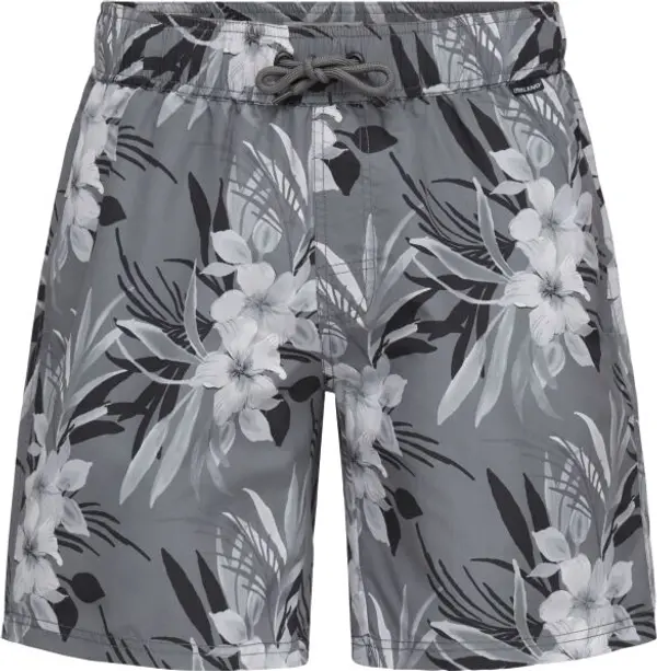 BLEND BLEND BHREINOLD TROPICAL SWIM Мъжки бански къси панталони, сиво, размер