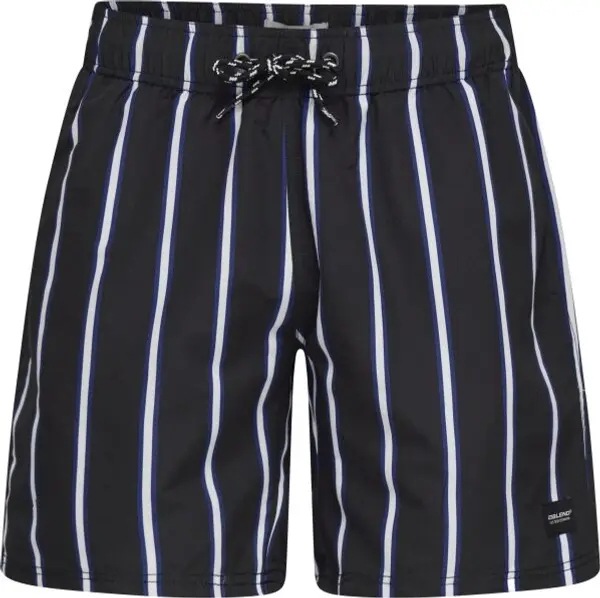 BLEND BLEND BHRICK VERTICAL STRP SWIM Мъжки бански шорти, черно, размер