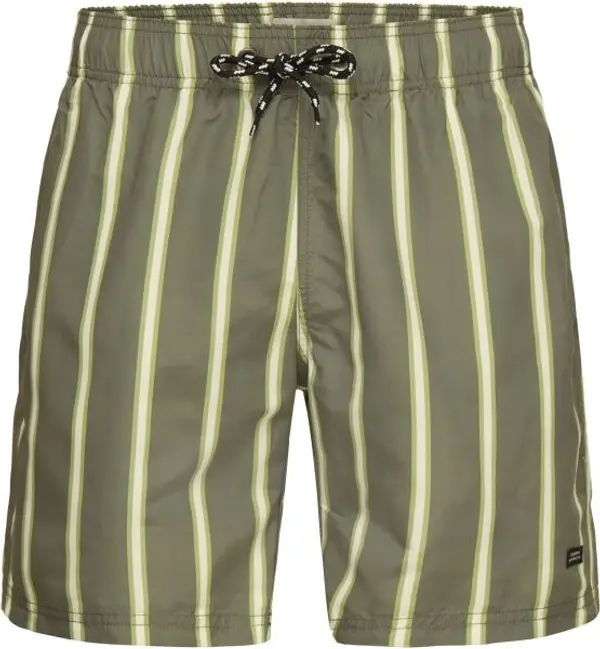 BLEND BLEND BHRICK VERTICAL STRP SWIM Мъжки бански шорти, khaki, размер 5XL