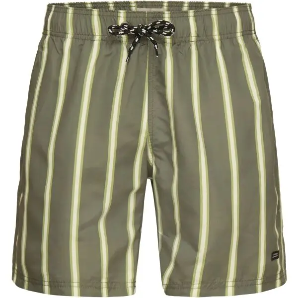 BLEND BLEND BHRICK VERTICAL STRP SWIM Мъжки бански шорти, khaki, размер