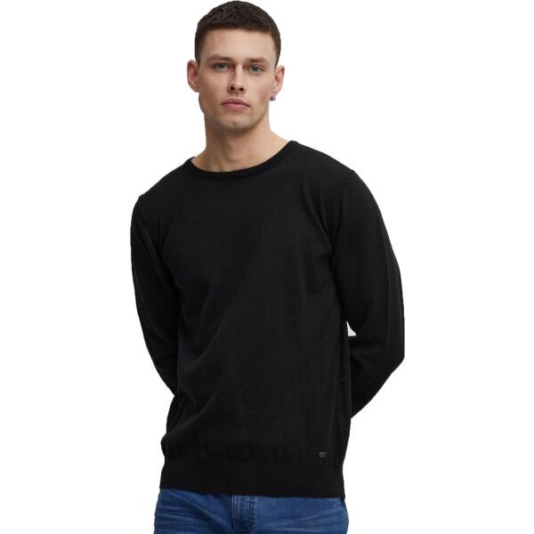 BLEND BLEND BHNOLEN PULLOVER Мъжки пуловер, черно, размер S