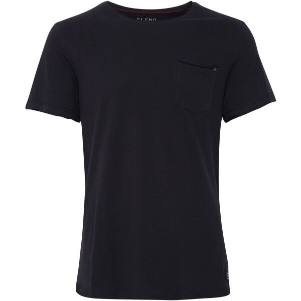 BLEND BLEND T-SHIRT S/S Мъжка тениска, черно, размер S