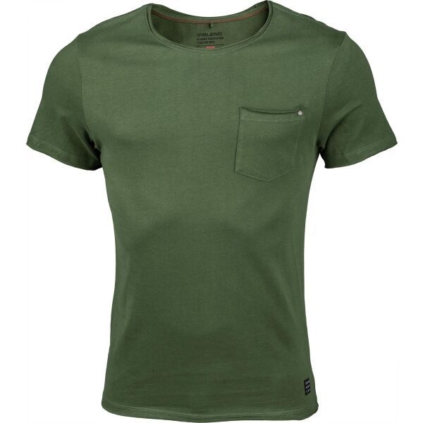 BLEND BLEND T-SHIRT S/S Мъжка тениска, тъмнозелено, размер S
