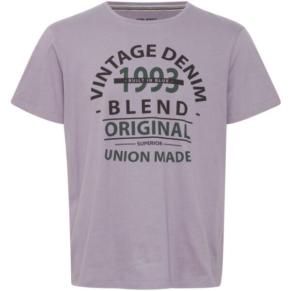 BLEND BLEND TEE REGULAR FIT Мъжка тениска, лилаво, размер XL